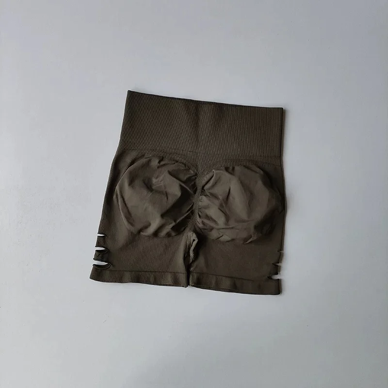 Damen Verstellbares Wickel-Yoga-Shirt mit V-Ausschnitt, Langarm, Atmungsaktiv, Fitness-Sport-Überwurf mit Seitlicher Kordel – Detail 15