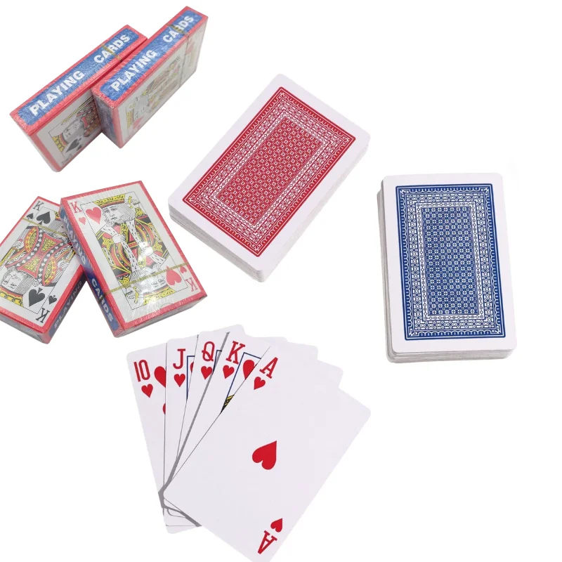 Waterproof Colored Playing Cards Game Deck Magical Packaging Gift Collection Sports Bridge Table Single-player Game Point Value