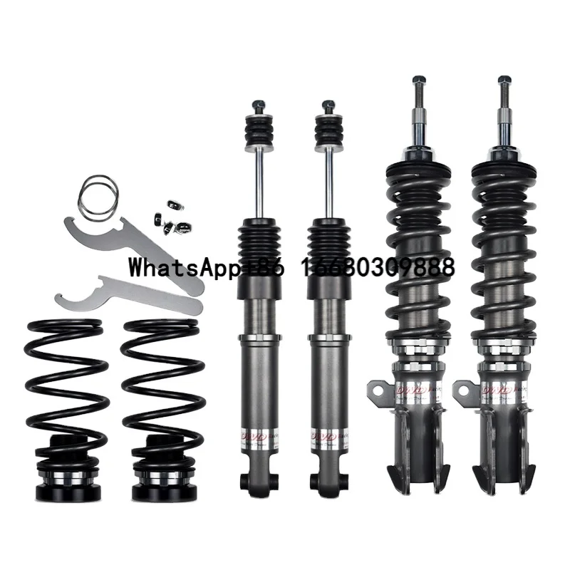 

Factory Supply Metal 32 Steps Adjustable Mono-tube Coilover Shock Absorber for Vios 3rd Gen XP150/NCP150 2013-2018 TYT058