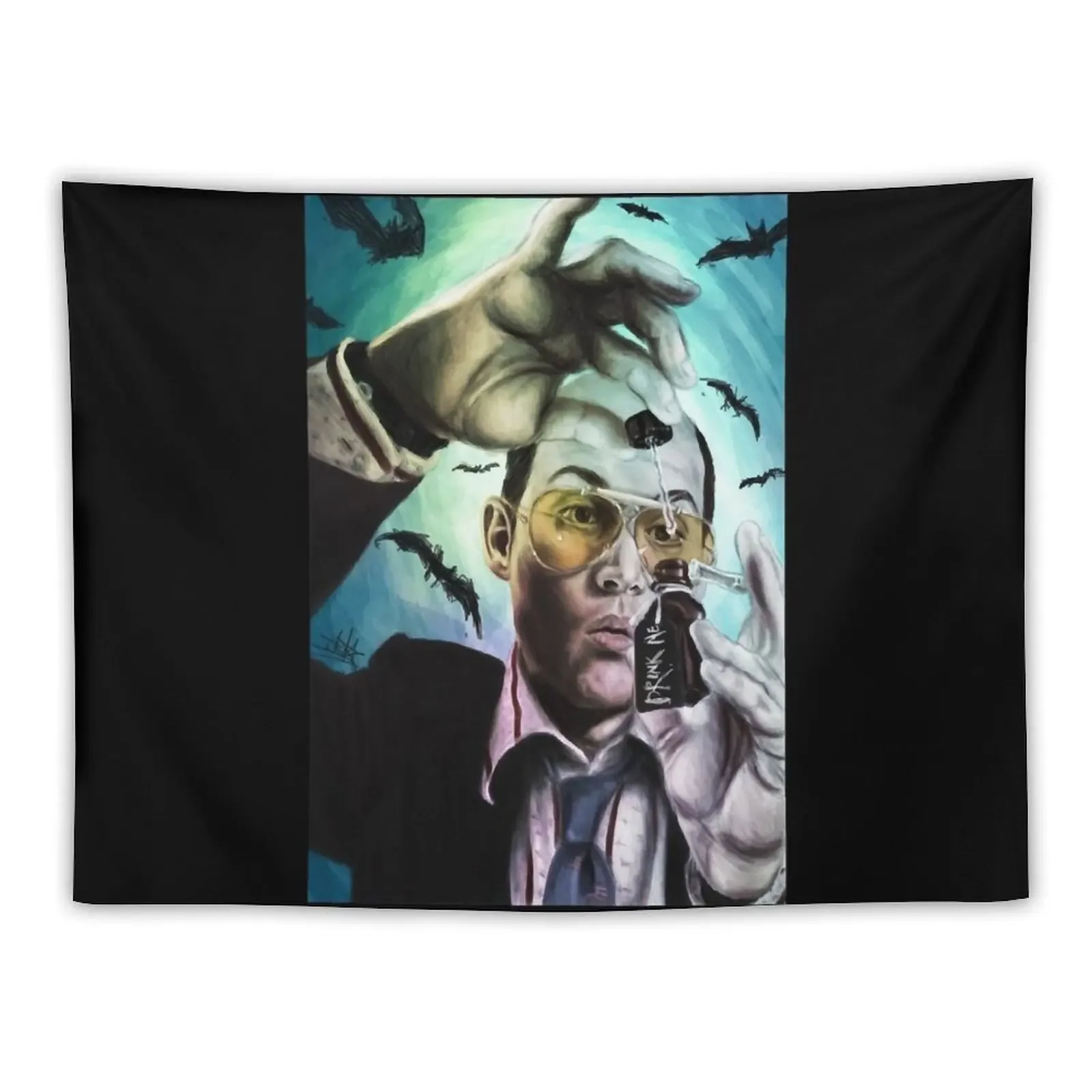 Great People Fear And Loathing In Hunter Vintage Style Arts Tapestry Aesthetics For Room Wall Decor Hanging Tapestry