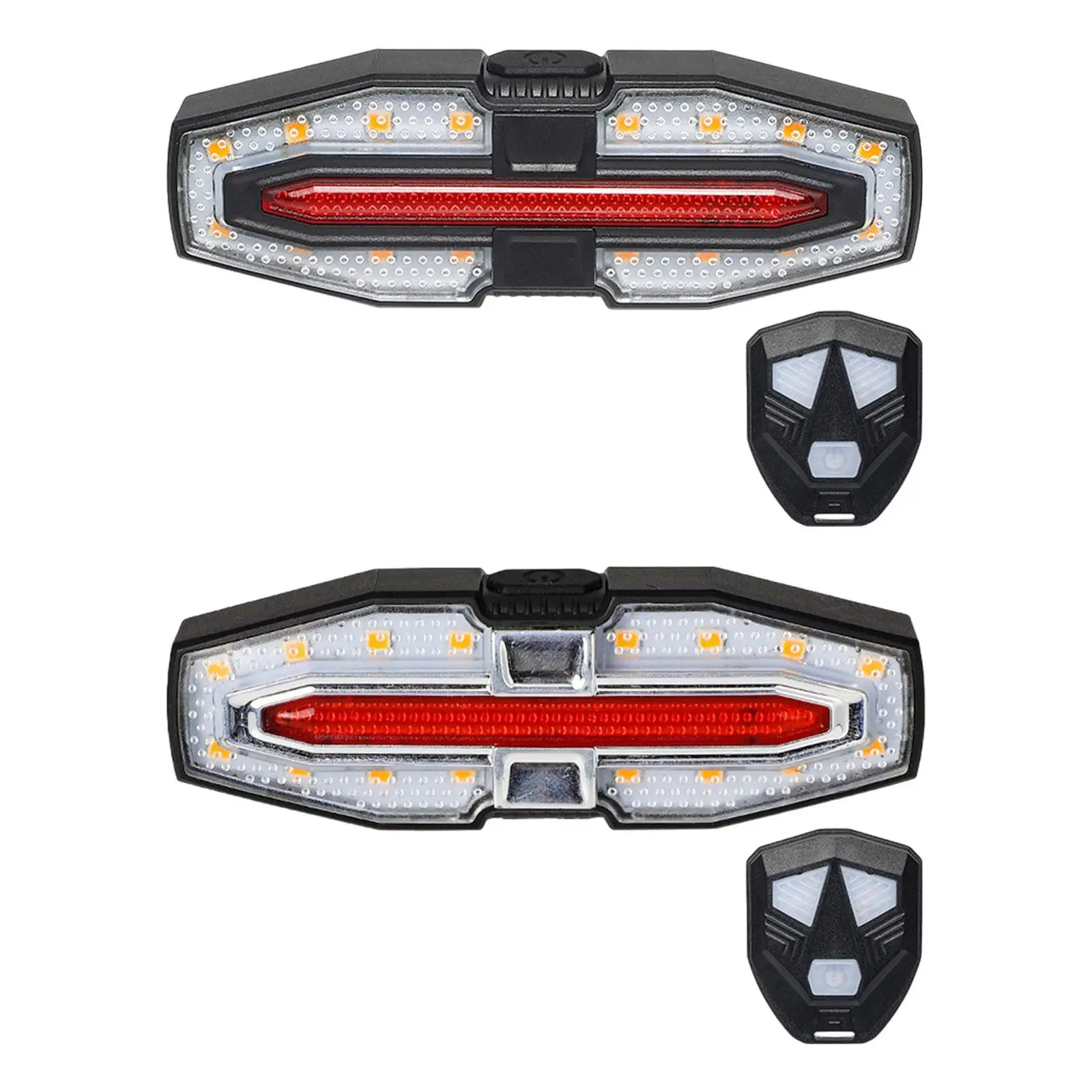 Luz traseira da bicicleta do controle remoto com sinais, Luz traseira da bicicleta