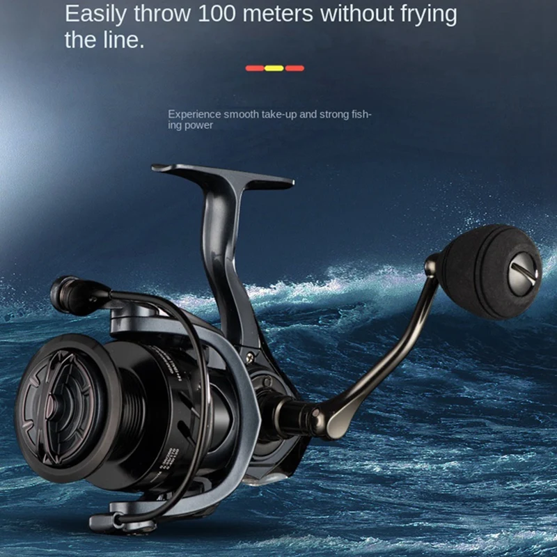 Fishing Reel, High Speed Ratio 6.2:1, Casting Reel, Spinnings Reel Shallow Cup