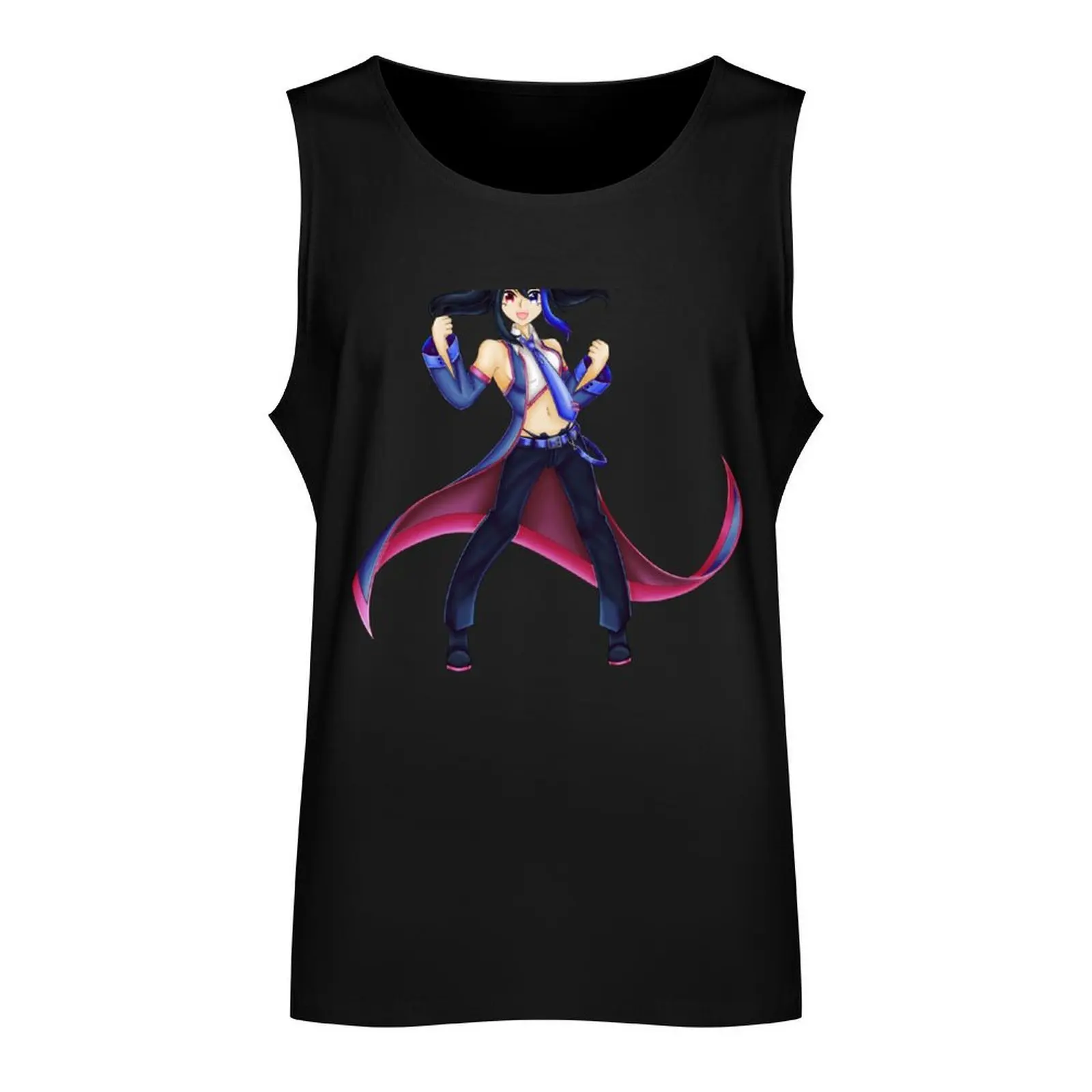 Yokune Ruko Tank Top Men's clothes luxury style gym t shirt men anime gym Sleeveless top