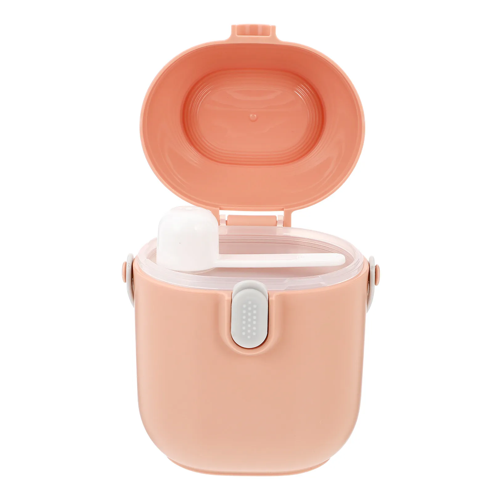 

Коробка для хранения детского молочного порошка, герметичный контейнер с отдельным отделением для ложки для приготовления смеси, портативный контейнер для детского питания, герметичный.