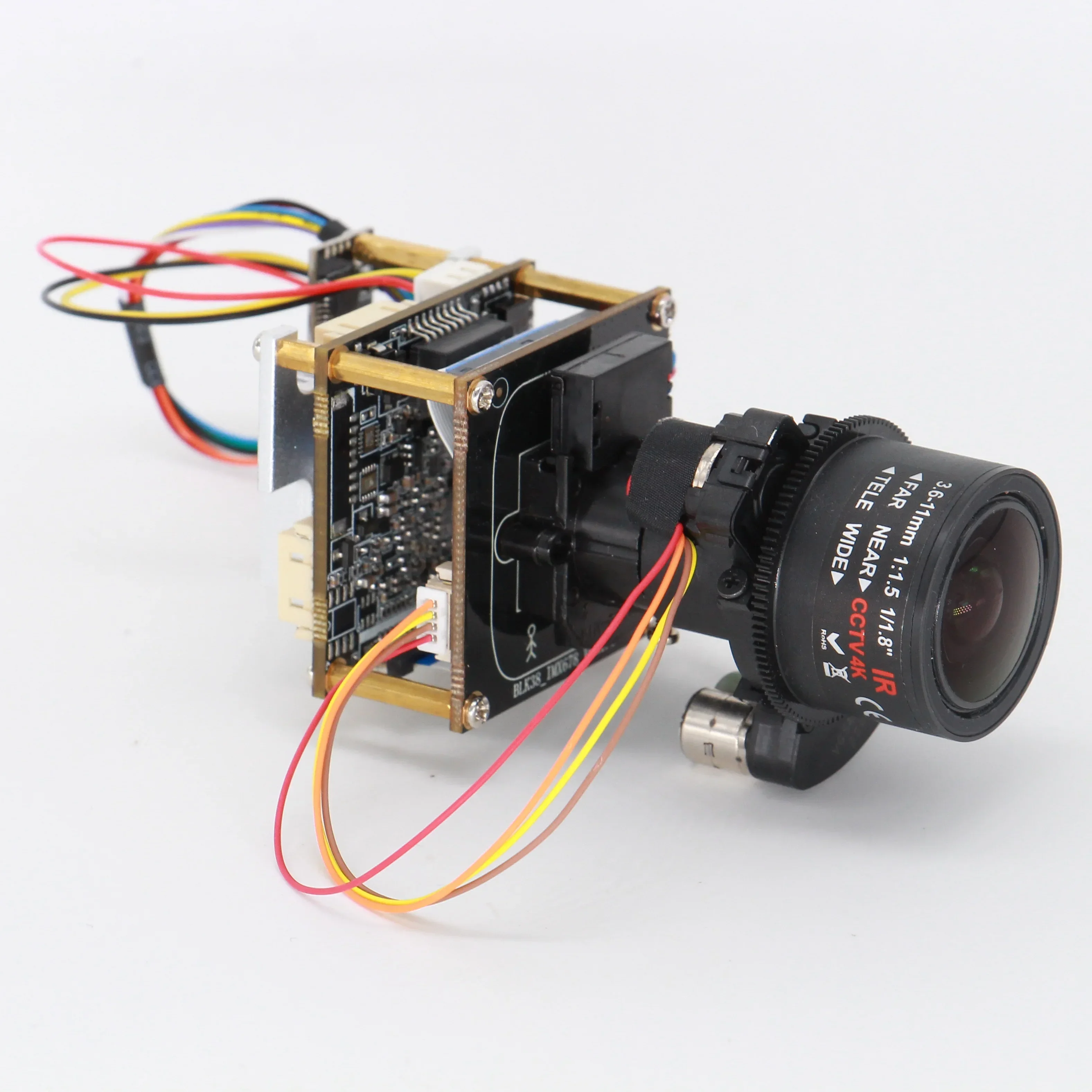 

New 30fps 1/1.8" Starlight IMX664+HI3516DV500 3.6-11mm Motorized Zoom WIFI Camera Module API,CGI,SDK,WEBSOCKET SIP-K664D5-3611