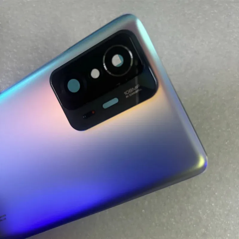 

Для Xiaomi 11t 5G/11T Pro 5G задняя батарея стекло задняя крышка сменная задняя крышка корпуса с объективом