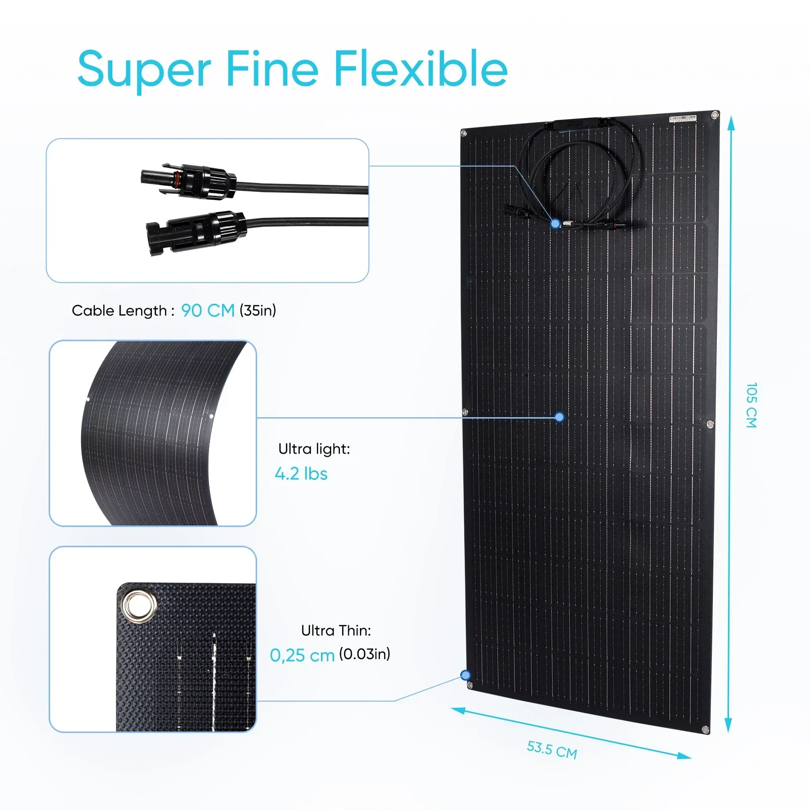 1500 w2000w10000w Solar panel flexibles Panel Solar mono kristalline Zelle für 12V/24V Batterie ladegerät W System Kits