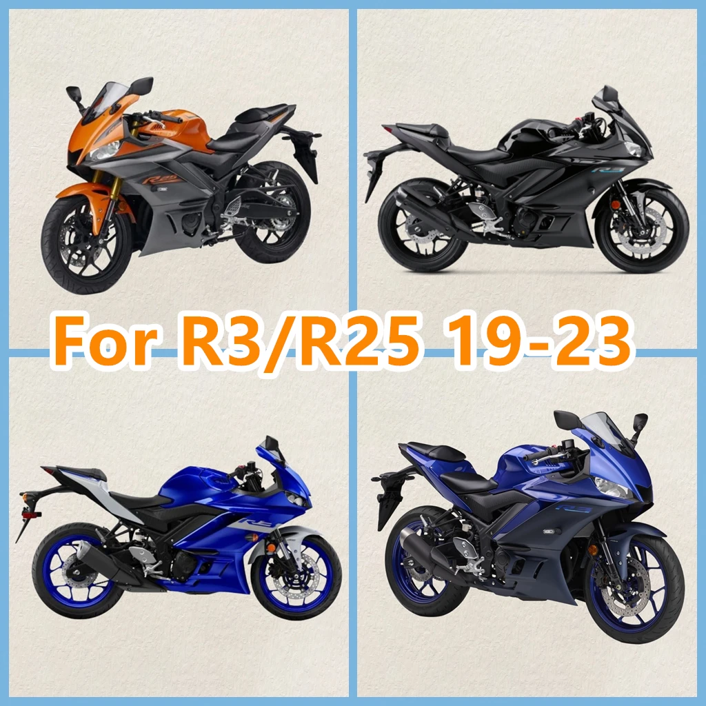 

Комплект обтекателей по индивидуальному заказу для YAMAHA YZF R25 R3 2019 2020 2021 2022 2023, высококачественный АБС-пластик ZXMT, кузов для шоссейных гонок