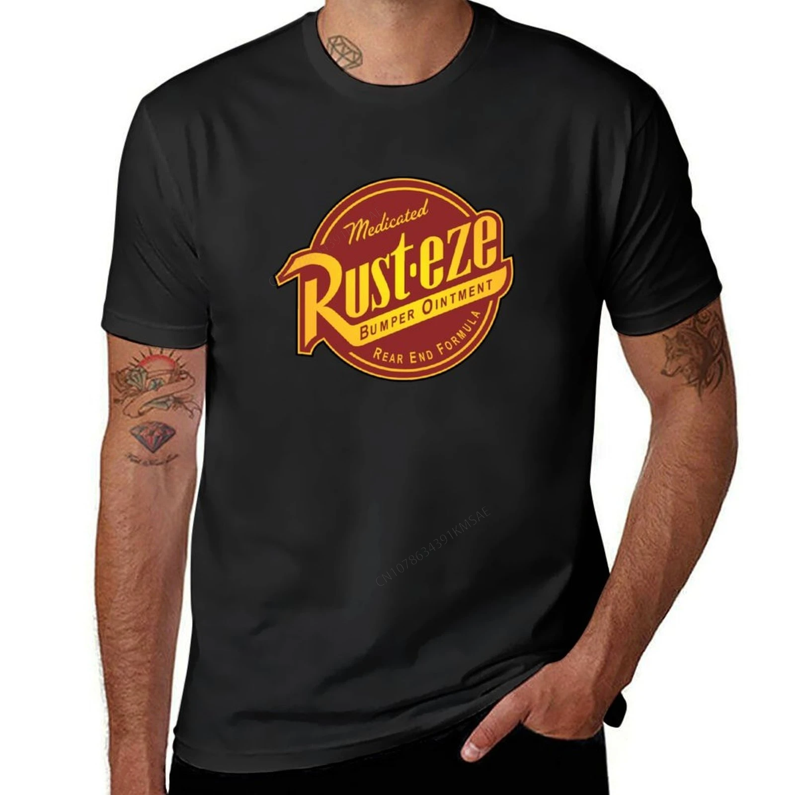 Rust-eze Medicated Bumper Ointment T-shirt hippie clothes sports fans mens workout shirts