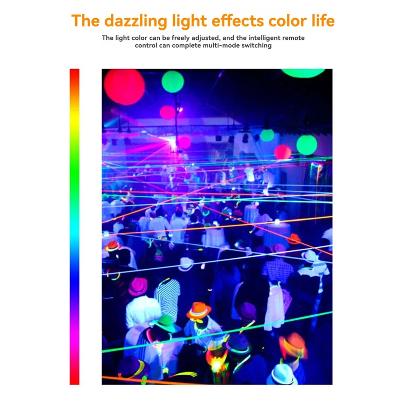 New!25W E27 RGB LED Light Bulb 16 Color Smart For Room Garden Garden Party Lamp With Remote Control Dimmer True White