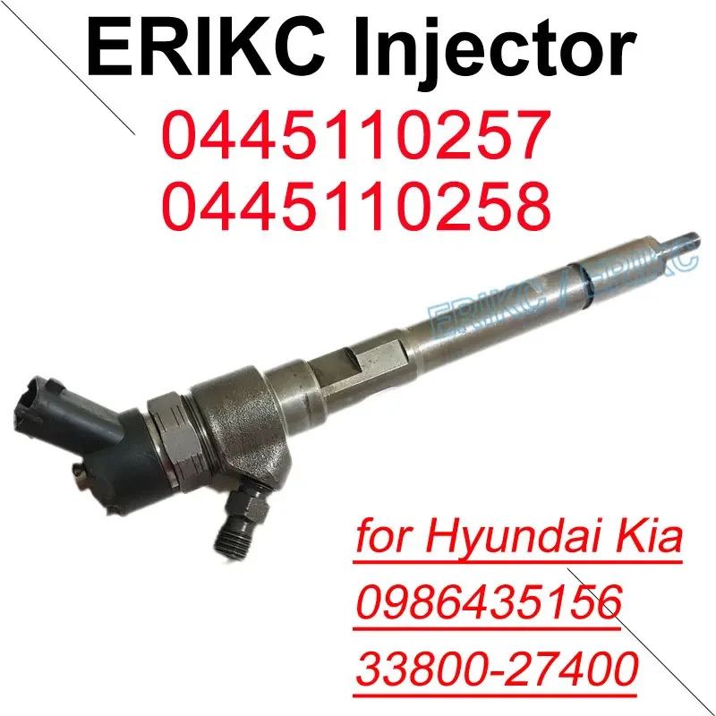 

0445110257 33800-27400 NEW Diesel Original Injector 0445110258 Nozzle 3380027400 0986435156 for Bosch HYUNDAI KIA 33800 27400