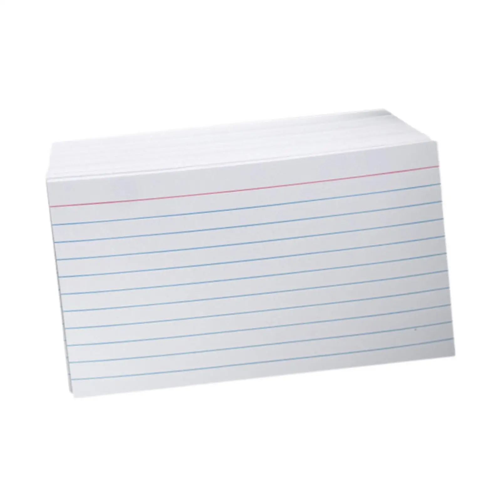 Flash Cards Notecards Memo Refill Paper Lined Studying Notes Ruled Memo Note Memo Pads for Learning Office Supplies Work Home