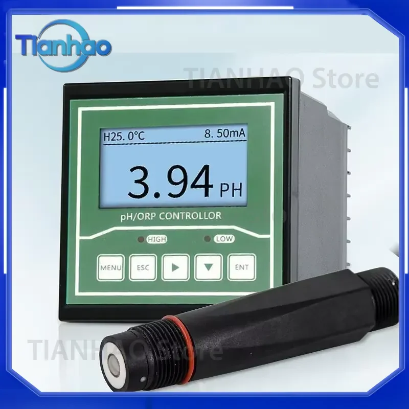 PH Sensor Probe for Online Desulfurization Electrode with PH Temperature Compensation for Desulfurization and Denitrification