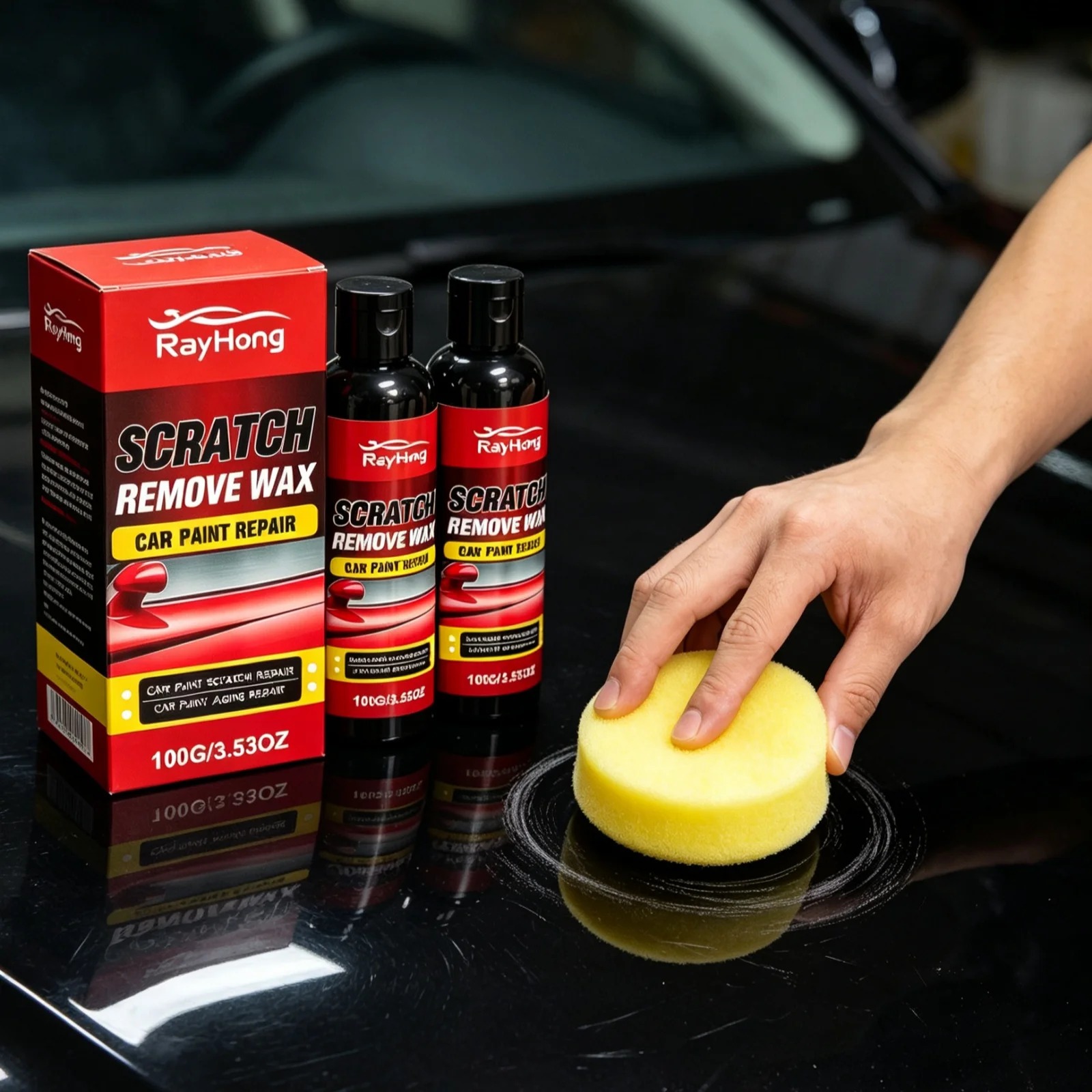 Car Scratch Repair Polishing Wax Paste - Car Scratch Repair Paste Remove Swirl