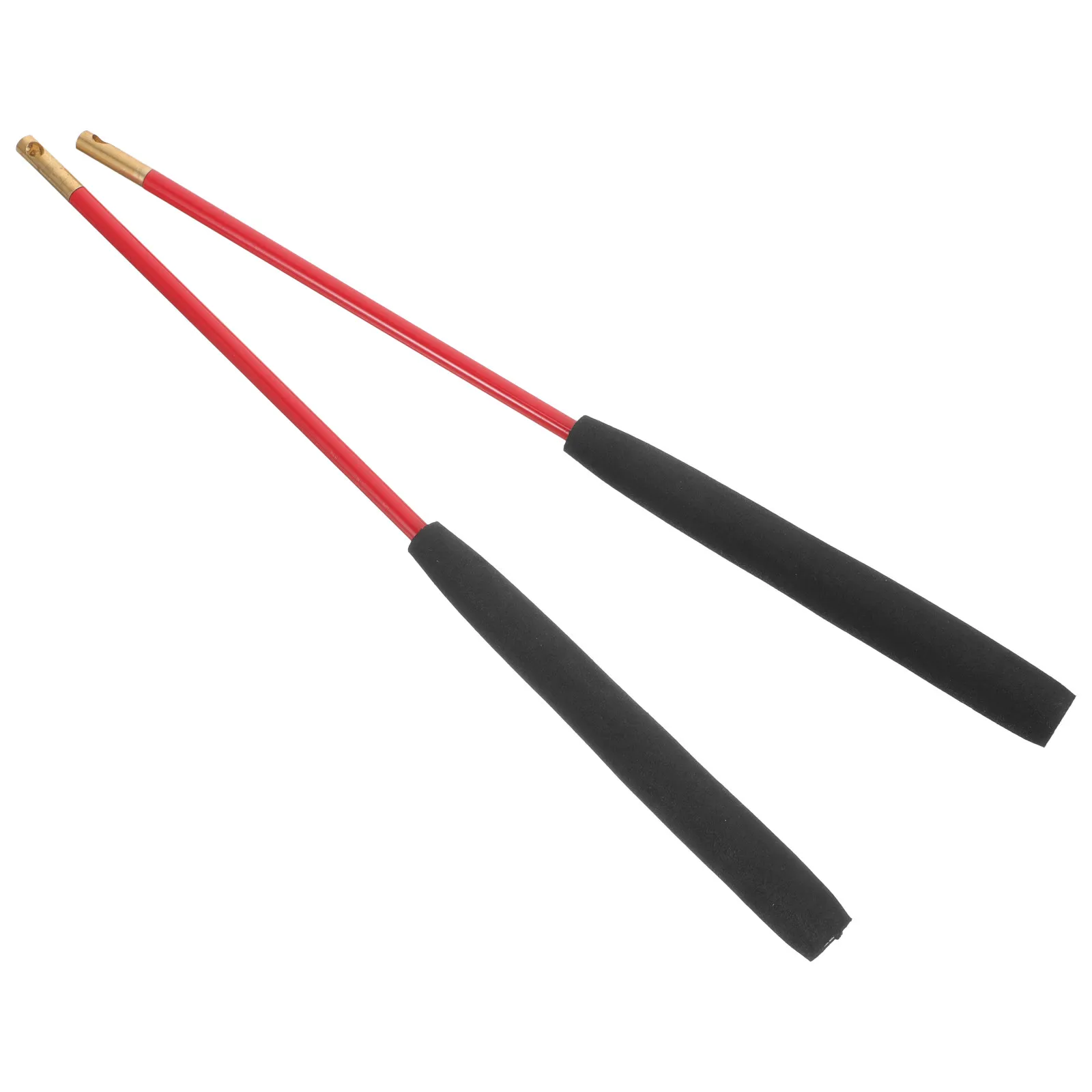 

1Pair Traditional Diabolo Sticks Professional Non-Slip Handle Fine Craftsmanship Line Hole Design for Skill Diversity Indoor