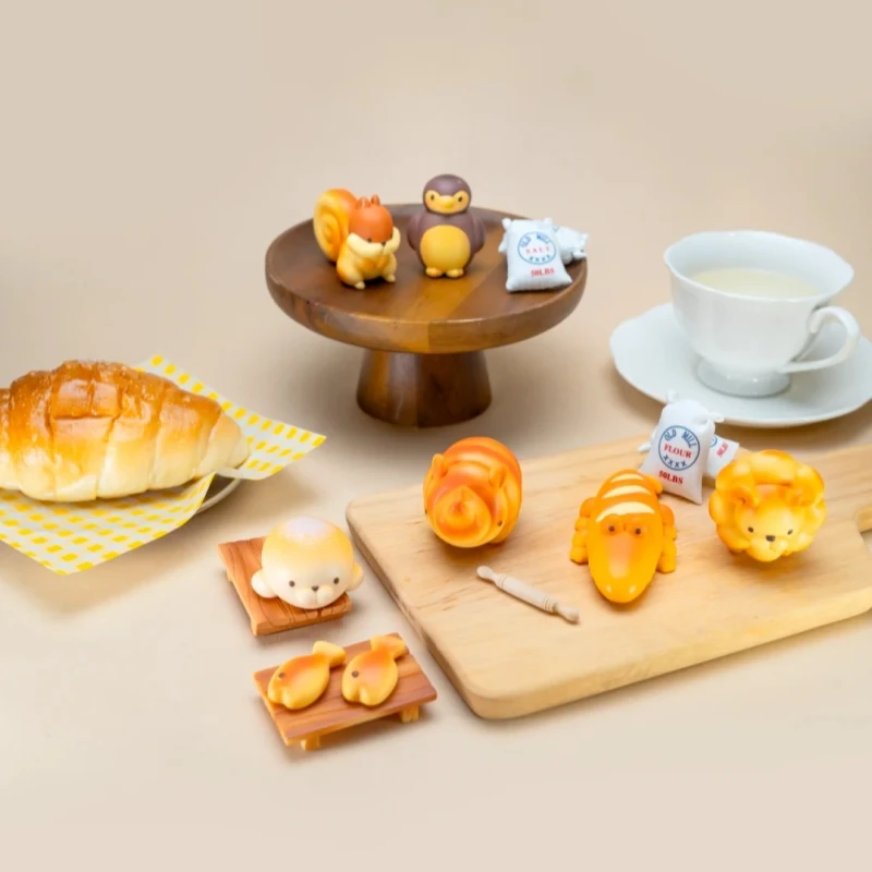 Animal Bakery Series 2 Blind Box Mini Figure Display Items Handmade Dolls Gifts Mini Blind Bag Toys & Hobbies Kawaii Girls' Gift