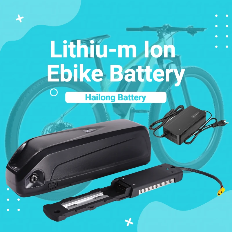 Hailong Bicycle Battery 48V 52V Multi Specification Fast Charging, Professional Grade, Effectively Prevents Overcharging and Overdischarging, Suitable for Bafang、Voilamart、AW、Ebikeling、JauoPay、PEXMOR