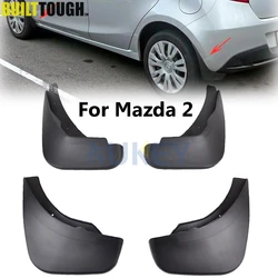 Mud Flaps For Mazda 2 / Demio 2008-2013 GE Hatch Hatchback Mudflaps Splash Guards Mud Flap Mudguards Fender 2009 2010 2011 2012