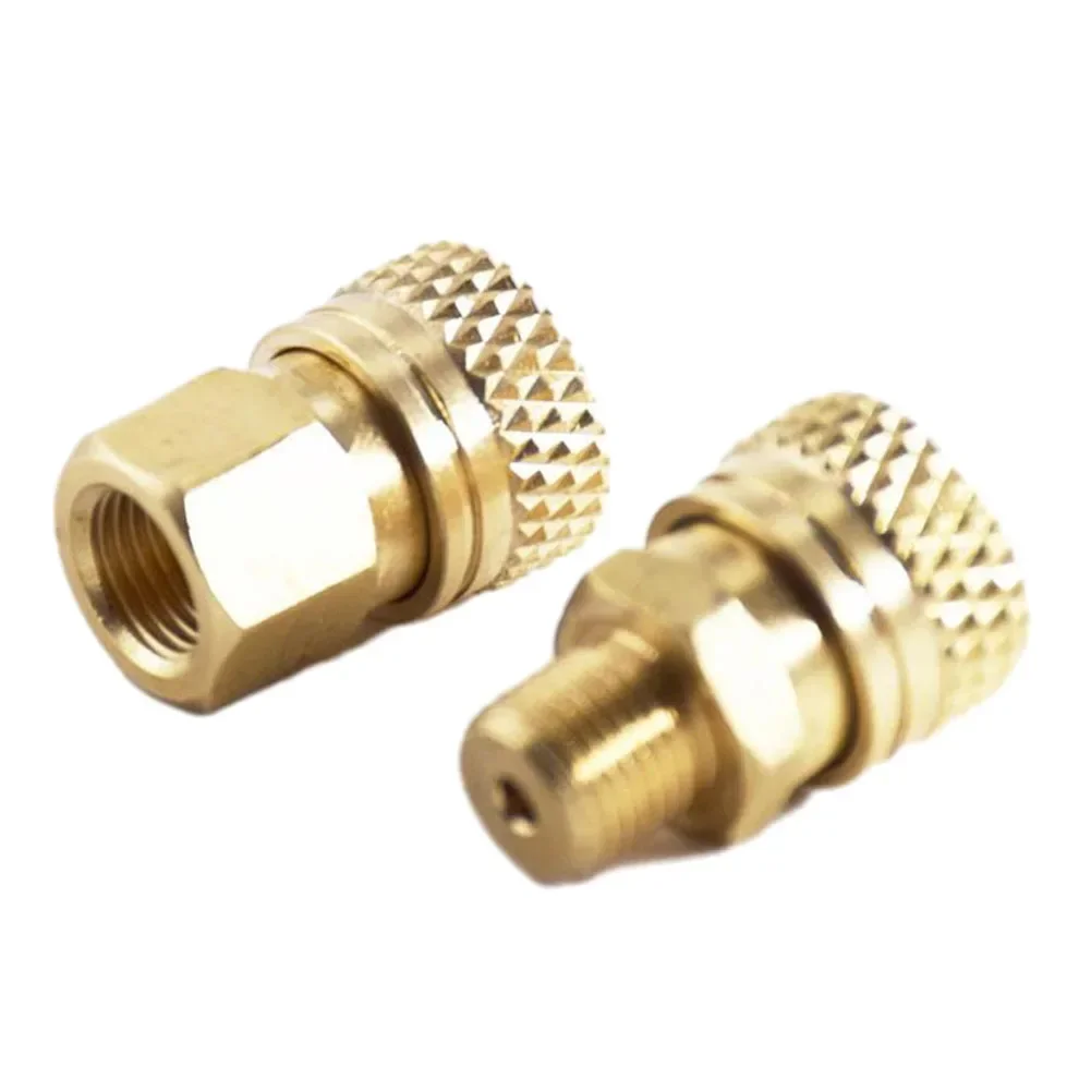 Conector rápido de acero inoxidable para adaptador de recarga Acoplador de 8 mm Adecuado para manguera de alta presión Adecuado para gas