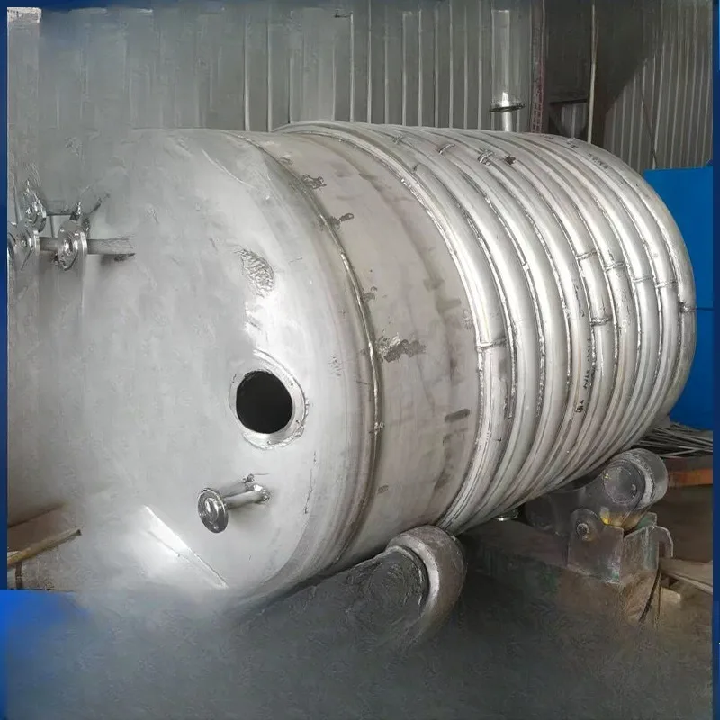 High-speed chemical new energy dissolving kettle jacket coil heating large capacity