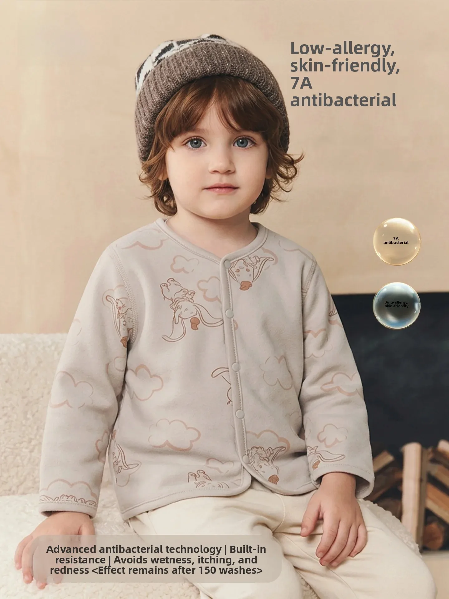 baby-cotton-cardigan-outerwear-spring-autumn-warmth-children's-clothing-pure-cotton-a-class-unisex-kids'-spring-coat