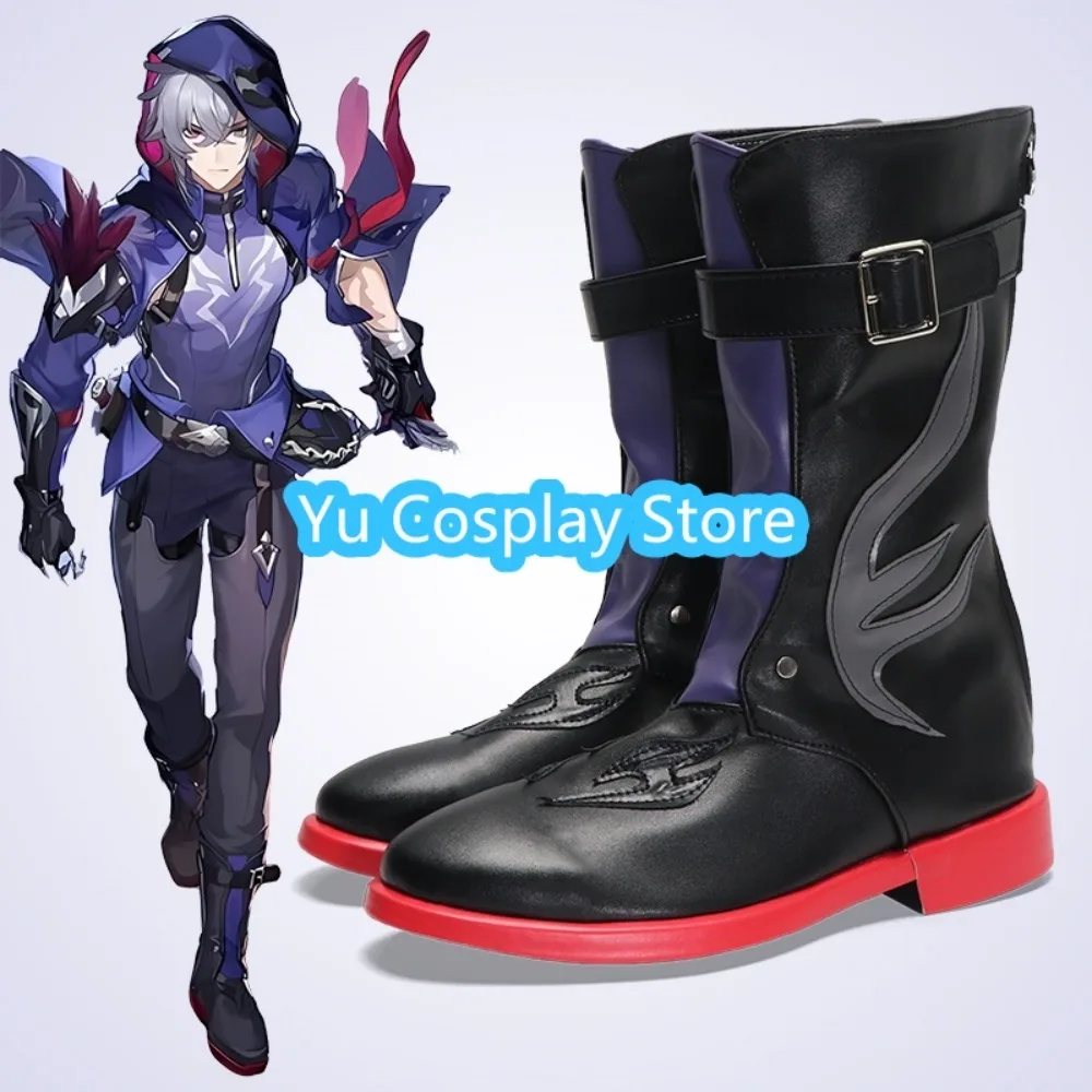 

Yu Cosplay Store Honkai: Star Rail Moze Cosplay Shoes Anime Cosplay Shoes Boots Halloween Costumes Props