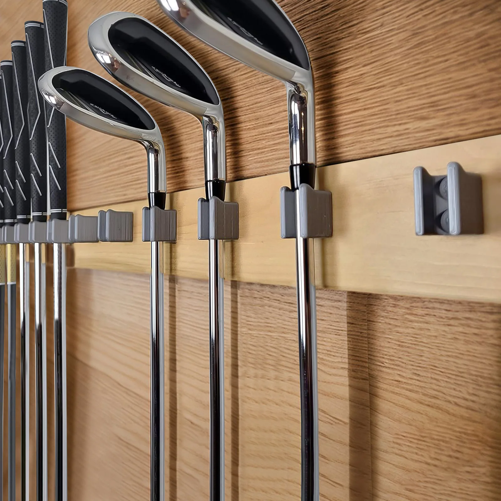 

Набор из 10 держателей для клюшек для гольфа, настенный органайзер, настенный держатель, вешалка, крепление