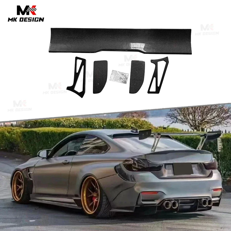 Carbon Fiber RKP Style Rear Wing Trunk Spoiler for BMW M3 M4 F80 F82 F83 2014-2020 Rear Boot Wing Spoiler Body Kit