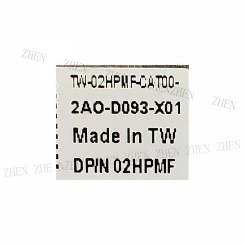 Y For DELL Precision 5680 M5680 LCD Back Cover 02HPMF Silver-Gray