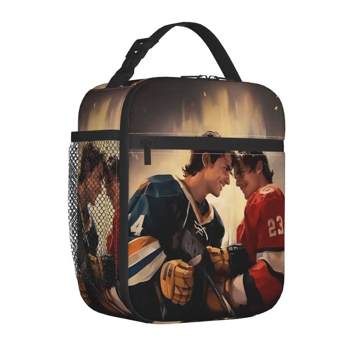 

Изолированная сумка для обеда с подогревом, термосумка, многоразовая большая сумка-тоут, ланч-бокс, сумка для еды, работа, пикник