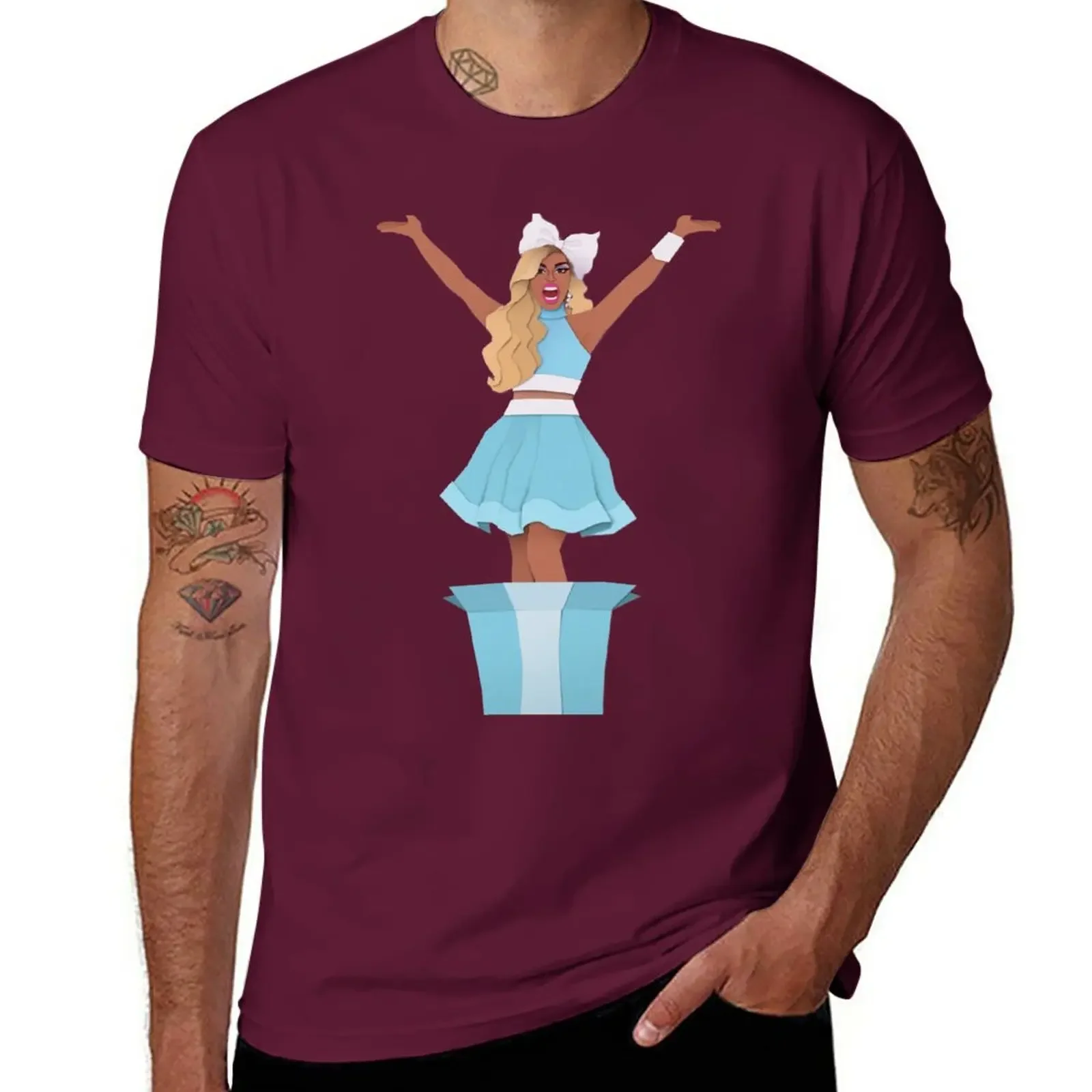 Shangela T-Shirt Blouse customs design your own t shirt for men