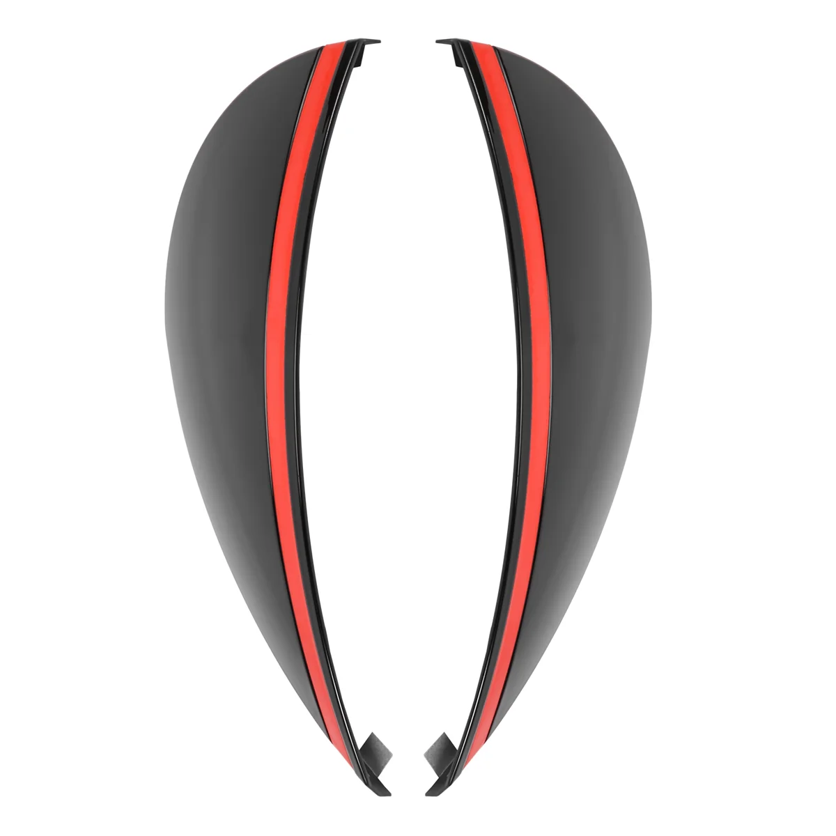 لامعة الأسود المصابيح الأمامية الحواجب الجفون غطاء رمش رئيس ضوء مصباح ملصقات لميني كوبر F54 F55 F56 F57 R55 R56