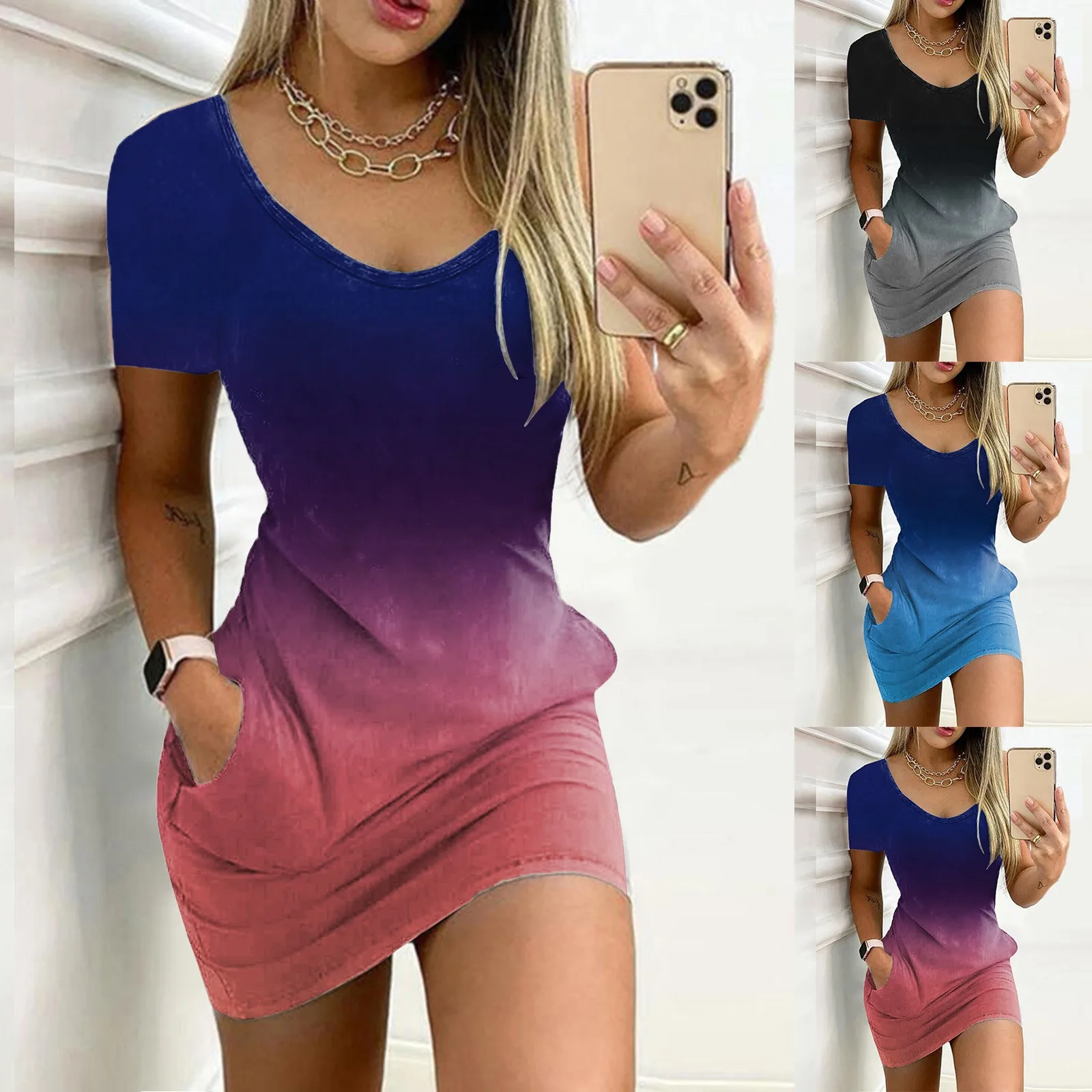 

Fashion Vest Printed Women Casual Dress Short Sleevel V Neck Mini Female Elegant Sexy Dresses Party Night Holiday Vestidos