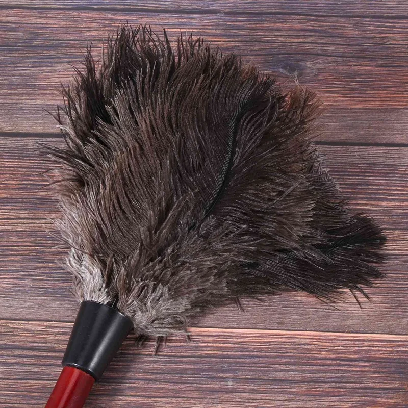 3X Ostrich Cleaning Feather Duster Ostrich Duster Ostrich Feather Duster Soft Feathers Duster From Furniture To Fan