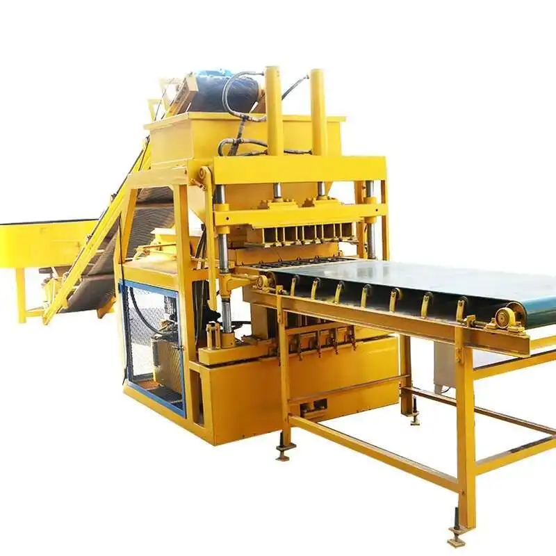 Macchina per fabbricare i mattoni completamente automatica Macchina per mattoni idraulica FL5-10 Macchina per fabbricare completamente automatica Hine per mattoni a pressione