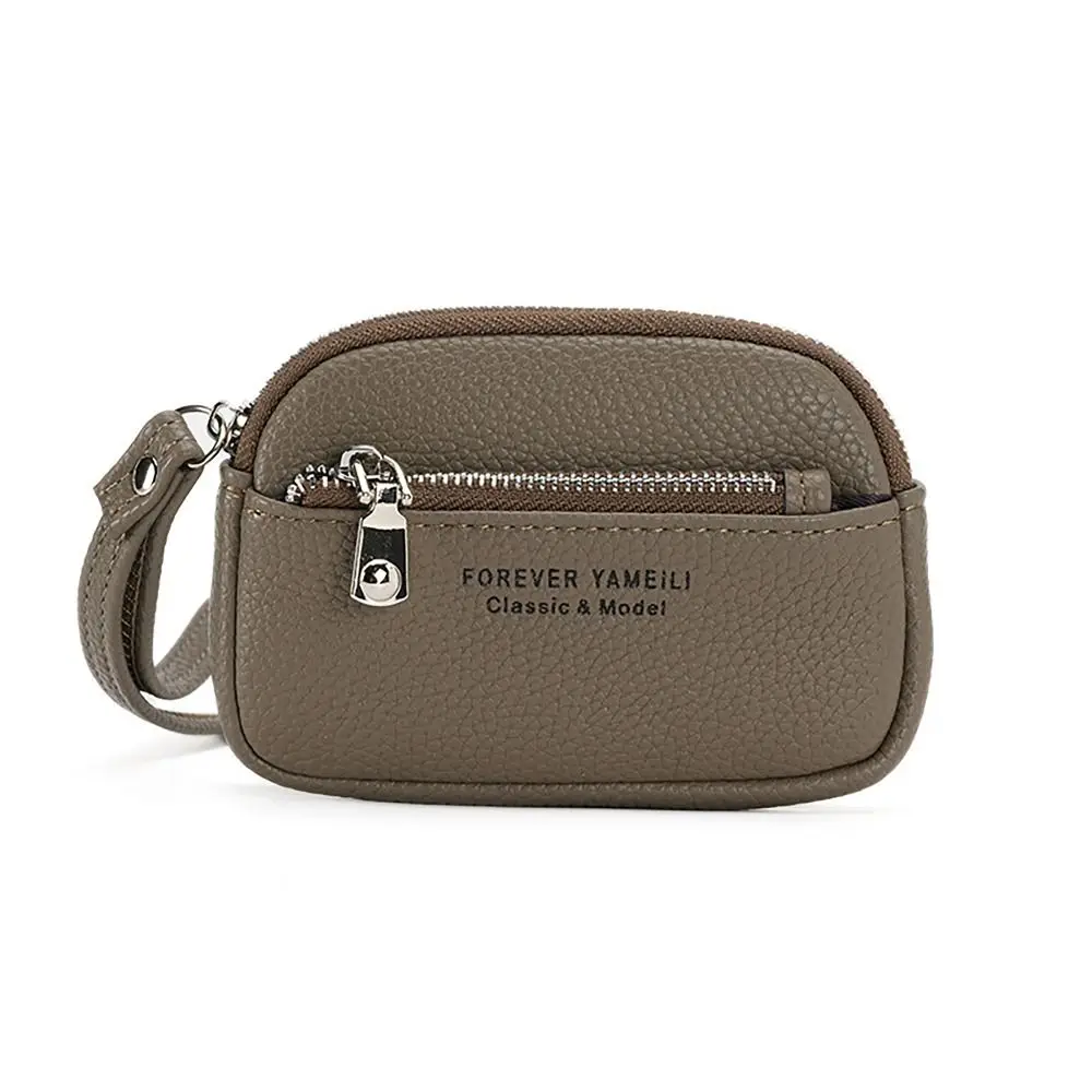 

Durable Softer Leather Money Coin Purse Waterproof Wear-resistant Wallet Money Bag Zipper Credit Card Holoder Women
