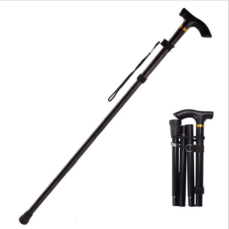Multifunction Telescopic Folding Walking Stick