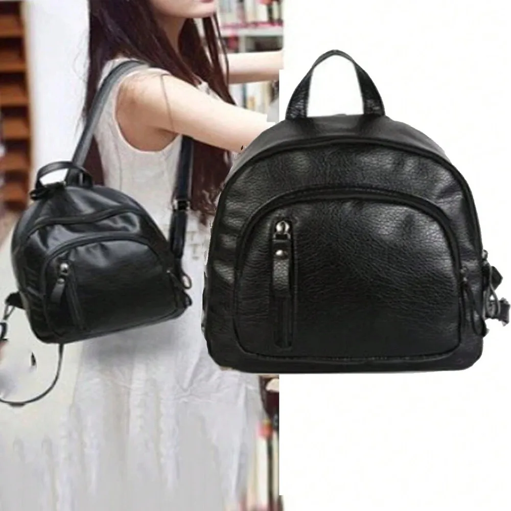 Lightweight Portable Minimalist Waterproof Flip Backpack Large Capacity Front Zip For daily