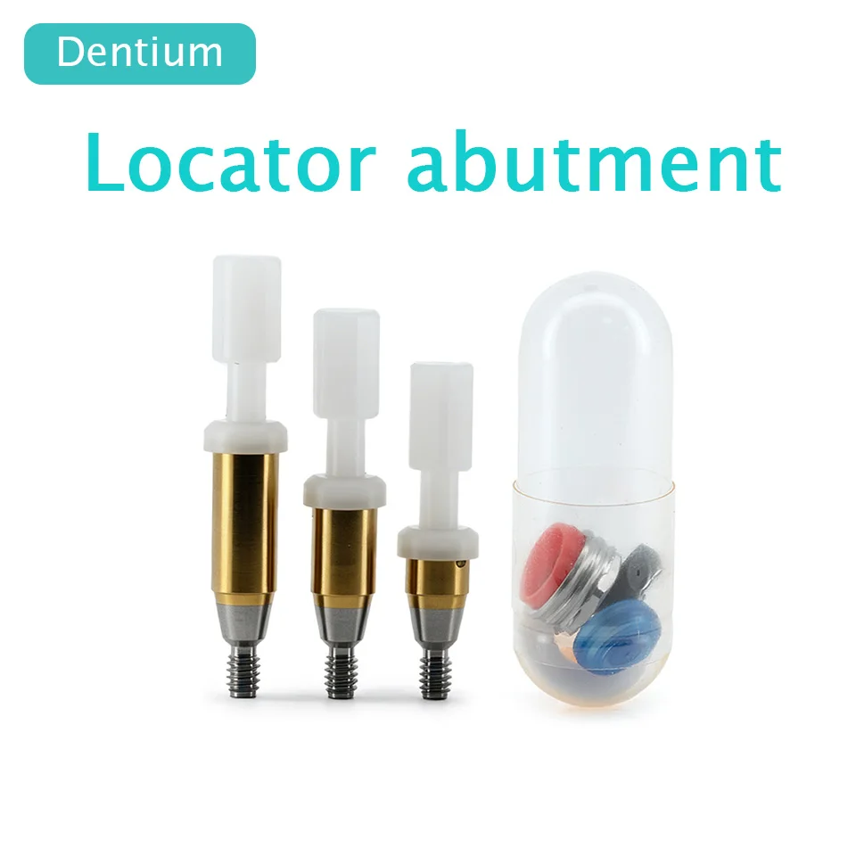 Dental Locator Abutments Compatible For Dentium System Overdenture High Stability Attachment Clinic Lab Supply Factory Direct