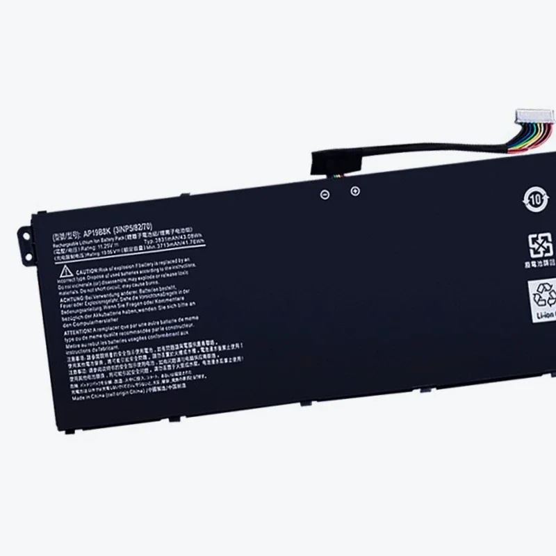 

AP19B8K Laptop Battery for Acer Aspire 3 A314 A315-58 A317-52 A514-53 A715-42 CB315-3H A515-56 AP19B5K KT00304013 KT0030G022