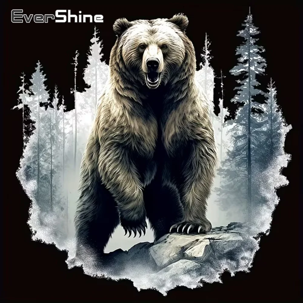 

Evershine 5D DIY Алмазная вышивка Медведь Животное Новое поступление Полный квадратный круглый Алмазная мозаика Ремесленный комплект Подарок ручной работы