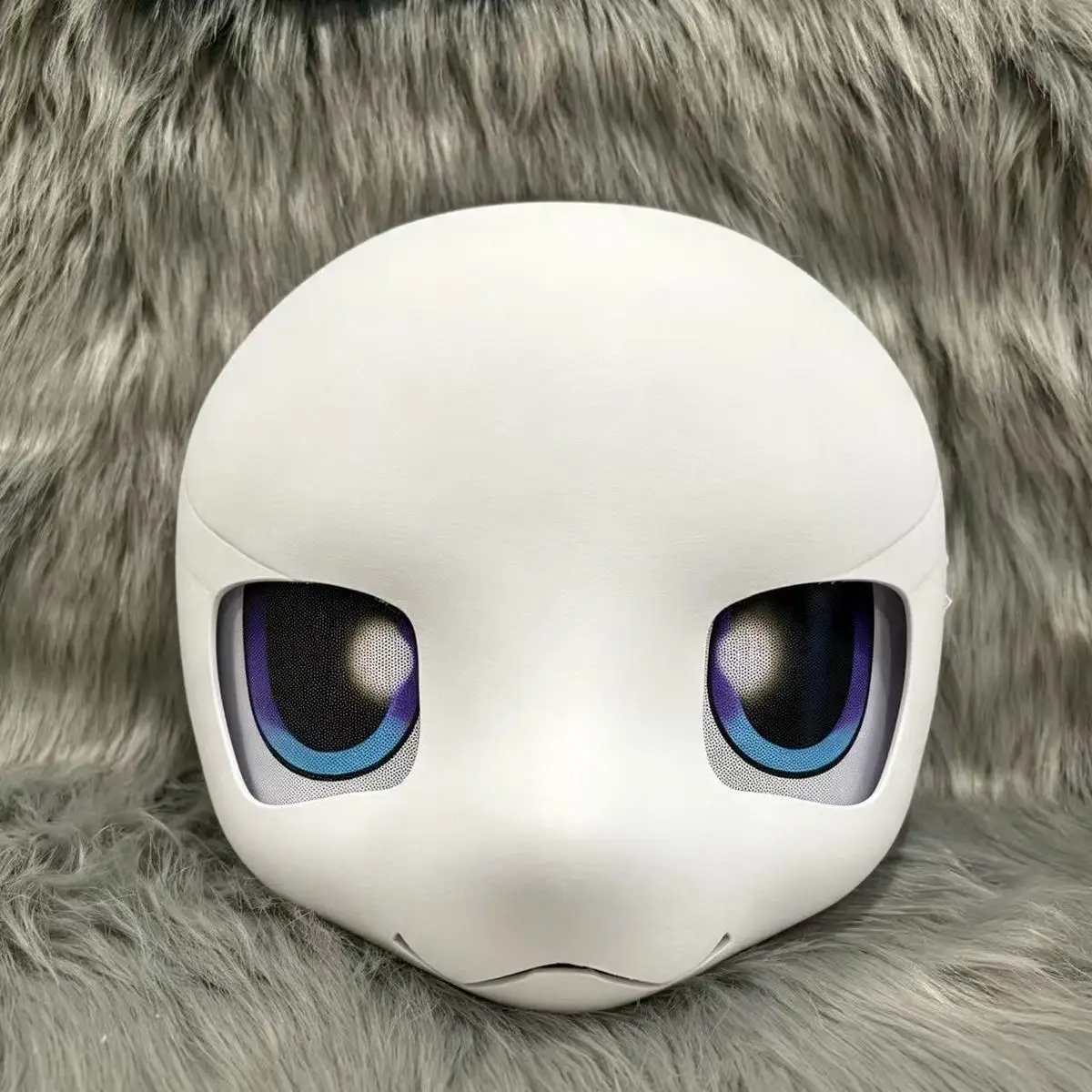 Fursuit Head Base Kemono Short Kiss Handsome Canine Animal Costume Skull PETG Fursuit DIY Anime Accessories Cosplay Props