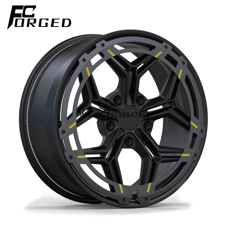 

FcForged Racing Car Wheels New Model Forged Car Rims Monoblock Alloy Wheels 19 Inch 5x120
