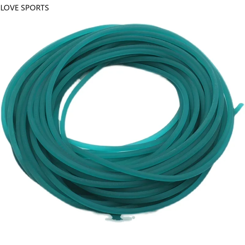Nieuwe 20M Diameter 1.6 2.0 2.5 2.8 3.0mm Rubber Effen Elastische Rubberen Lijn voor Vissen Traditioneel Niveau Ronde Elastisch Touw voor Mannen