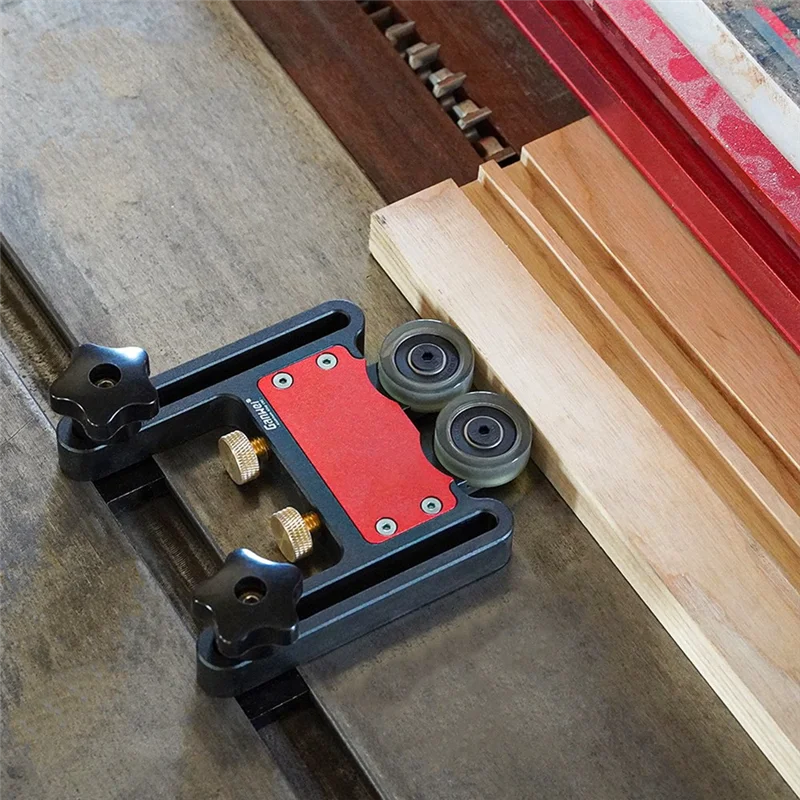 

A96I-Ganwei Table Saw Feeder Dual Bearing Roller Feather Boards Multi-Purpose Feather