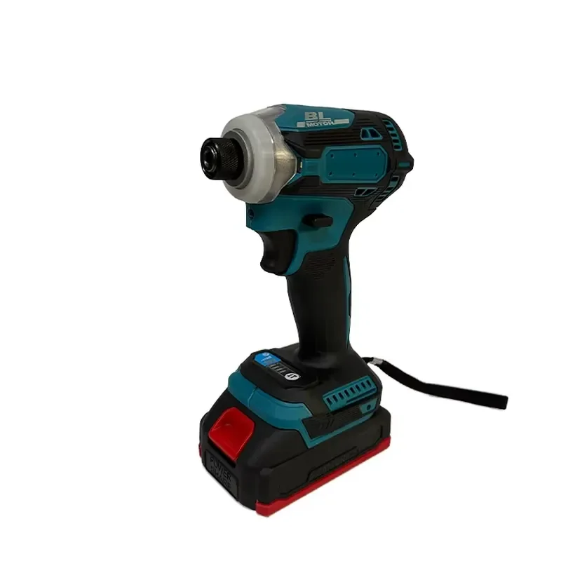 High-Grade 20V Brushless Li-ion Rechargeable Cordless Impact Driver Industrial Electric Screwdriver