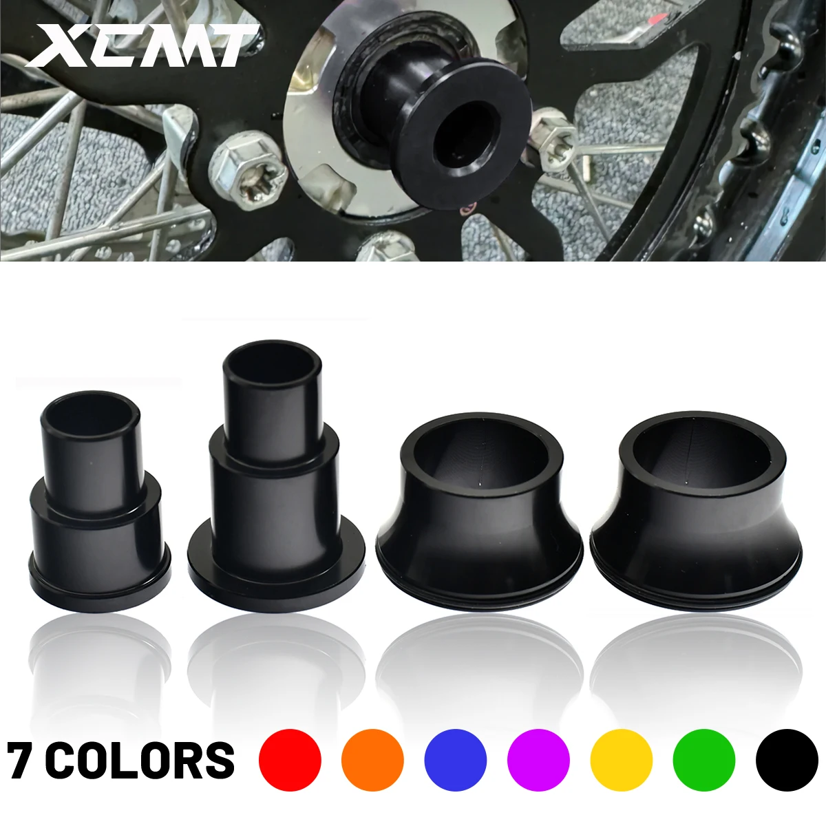 

Electric Motorcycle Accessories Front Rear Wheel Axle Hub Spacer For Segway X160 X260 For Sur-Ron Surron Light Bee X & S & L1E