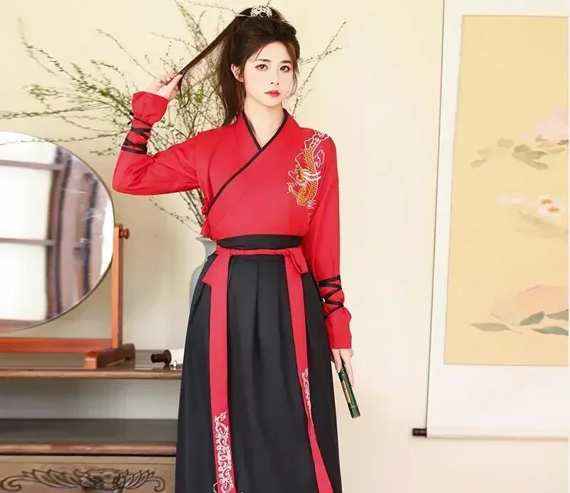 

Halloween Ensemble de 2 pièces, vêtements traditionnels pour hommes, vêtements Vintage Cosplay chinois Hanfu