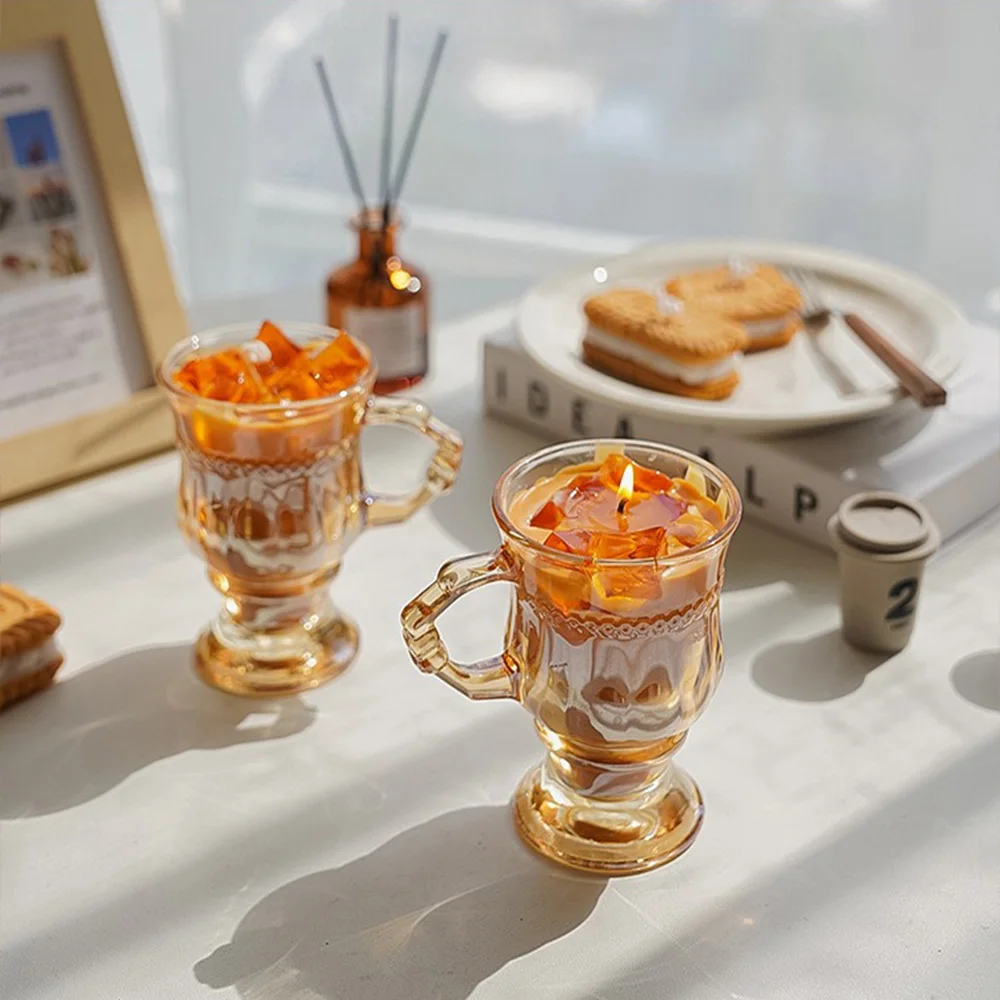 Simulated Coffee Candle Scented Candle Aromatherapy Soy Wax Candles Wedding Birthday Candle Party Home Decoration Photo Props