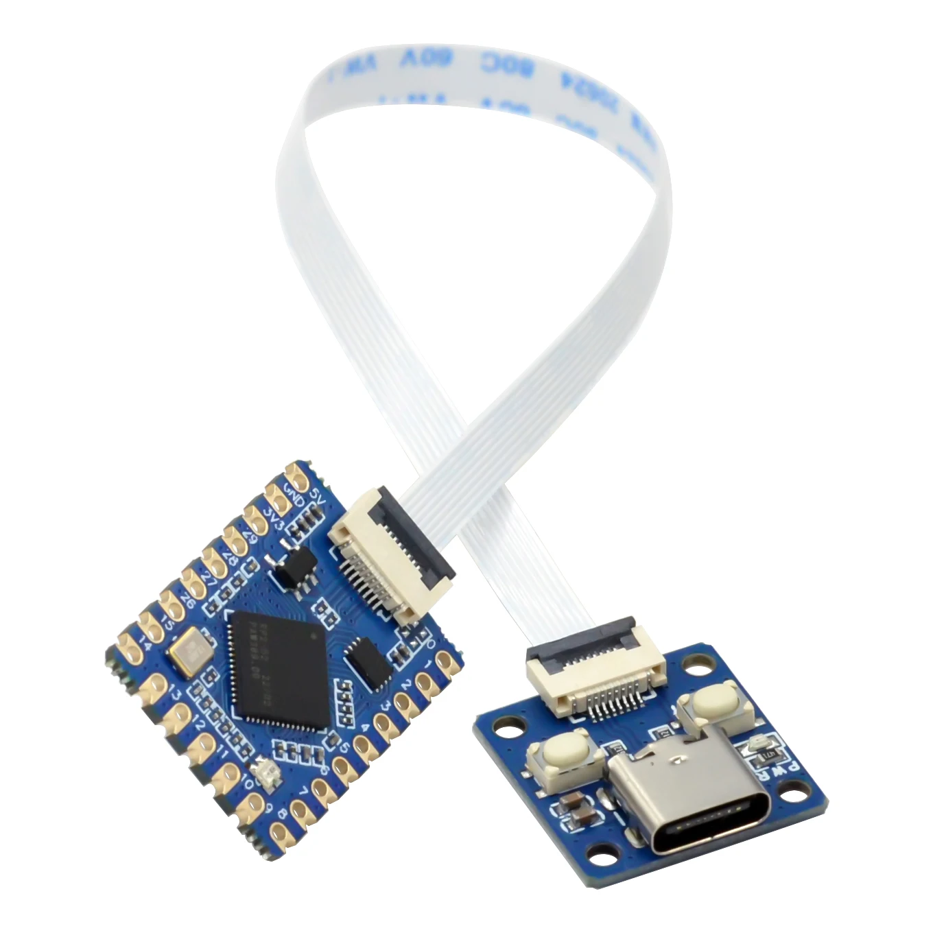 RP2040-Tiny модуль макетной платы RP2040 ZERO Raspberry Pi PICO USB Type C Интерфейс КБ SRAM 2 Мб Flash C/C ++ для Arduino